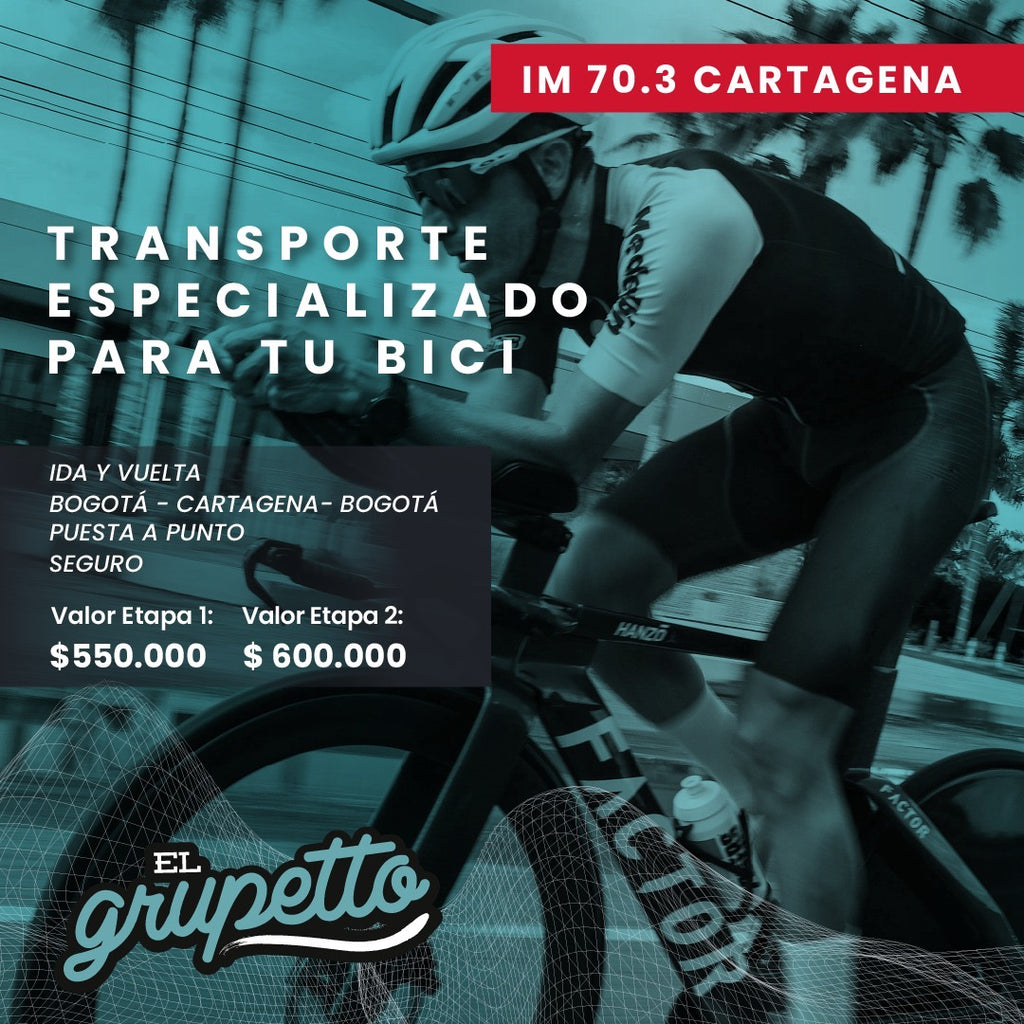 Transporte Especializado para tu Bici IronMan 70.3 Cartagena 2025