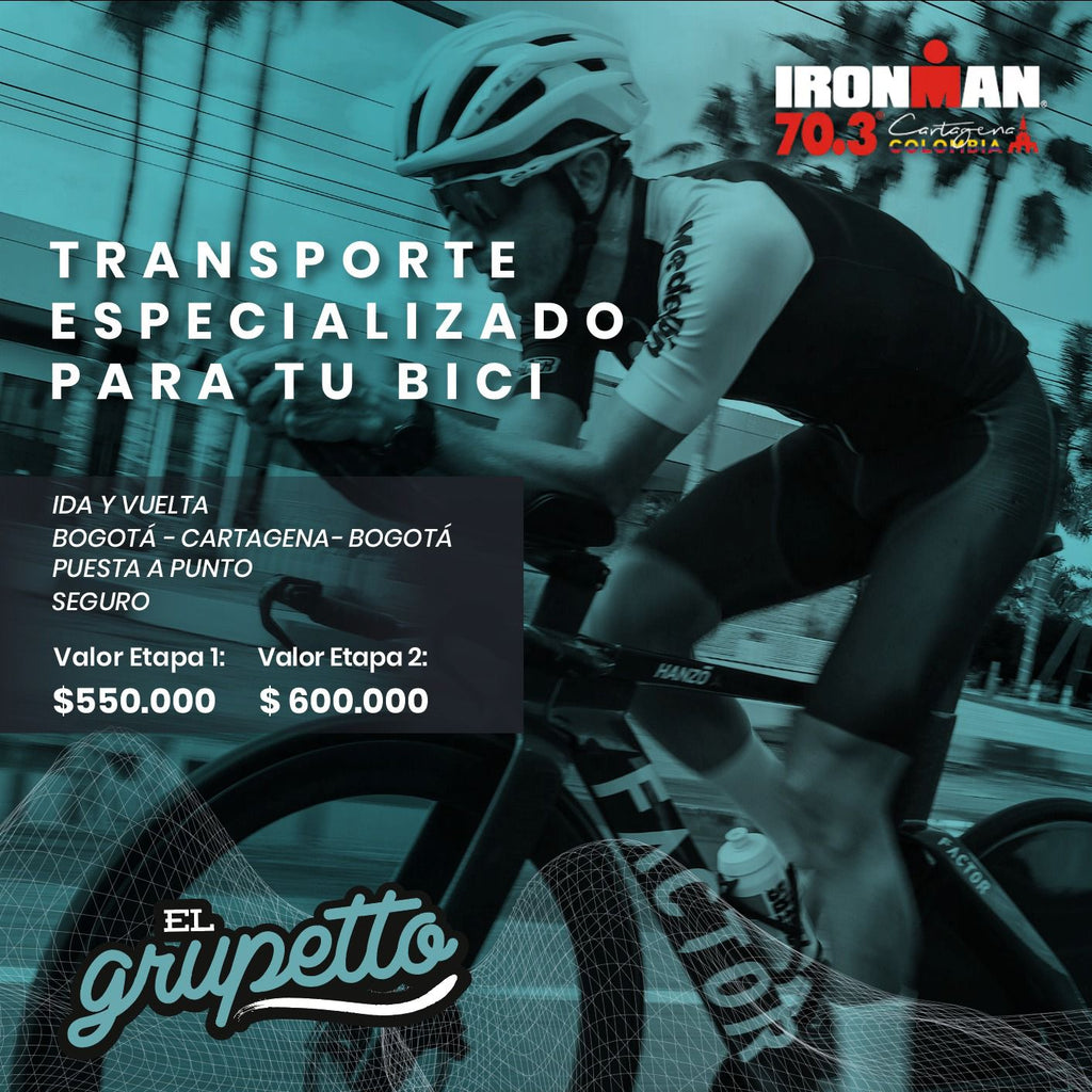 Transporte Especializado para tu Bici IronMan 70.3 Cartagena 2025